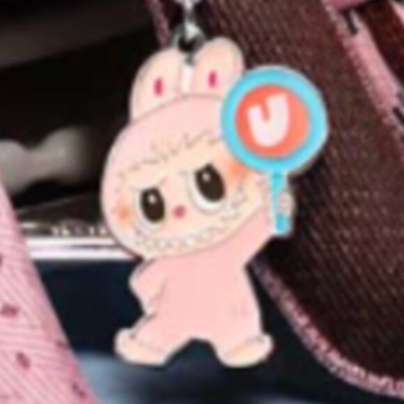 Labubu The MONSTERS PopMart Pin for Love  Letter Pendants N-Z Blind Boxes - Picture 1 of 15